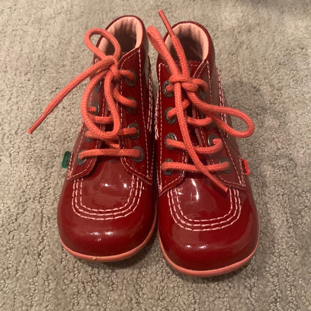 Kickers Red Baby Boy Boots